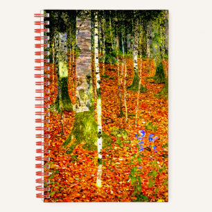 Carnet Gustav Klimt Birch Trees