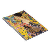 Carnet Gustav Klimt - Dame avec éventail (Côté Droit)