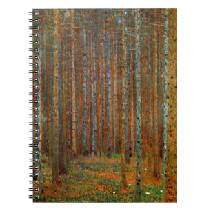 Carnet Gustav Klimt - Forêt de pins de Tannenwald