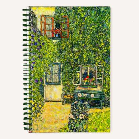 Carnet Gustav Klimt La Maison de Guardaboschi (Recto)