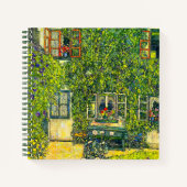 Carnet Gustav Klimt La Maison de Guardaboschi (Devant)