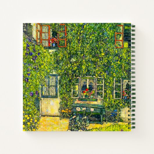 Carnet Gustav Klimt La Maison de Guardaboschi (Dos)