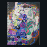 Carnet Gustav Klimt - La Vierge<br><div class="desc">La Vierge / Le Maiden - Gustav Klimt,  Huile sur toile,  1913</div>