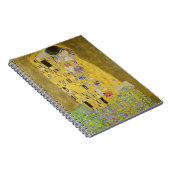 Carnet Gustav Klimt - Le baiser (Côté Droit)