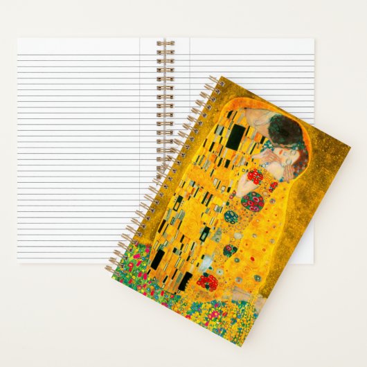 Carnet Gustav Klimt Le Baiser (À l'intérieur)