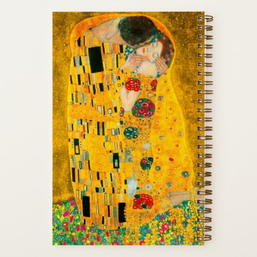 Carnet Gustav Klimt Le Baiser (Verso)
