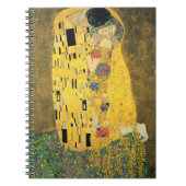 Carnet GUSTAV KLIMT - Le baiser 1907 (Devant)
