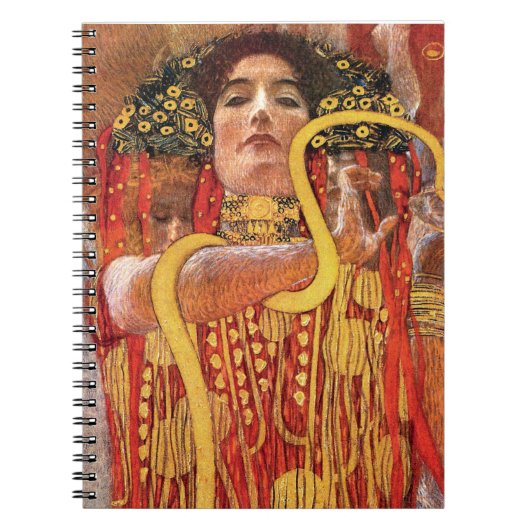 Carnet Gustav Klimt - Médecine de l'hygiène Déesse de la  (Devant)