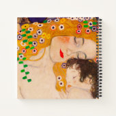 Carnet Gustav Klimt - Mère et Enfant (Dos)