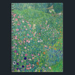 Carnet Gustav Klimt - Paysage du jardin italien<br><div class="desc">Jardin italien / Paysage horticole italien - Gustav Klimt,  Huile sur toile,  1913</div>