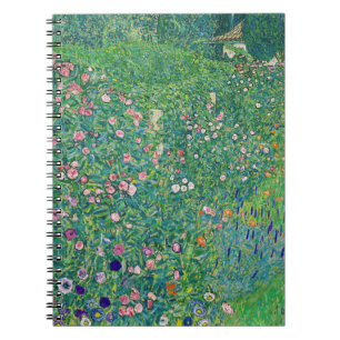 Carnet Gustav Klimt - Paysage du jardin italien