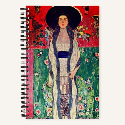 Carnet Gustav Klimt Portrait d'Adele Bloch-Bauer II (Recto)