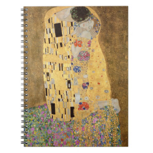 Carnet Gustav Klimt   The Kiss, 1907-08