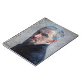 Carnet Gustave Caillebotte - Autoportrait (Côté gauche)