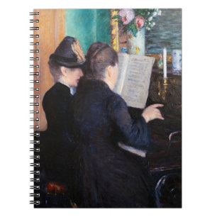 Carnet Gustave Caillebotte - La Leçon de piano