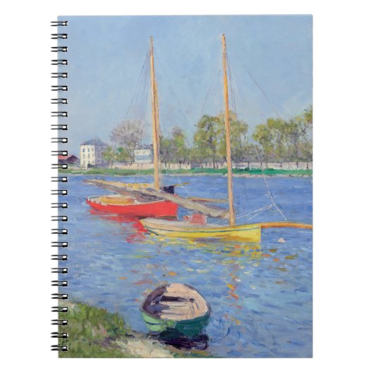 Carnet Gustave Caillebotte - La Seine à Argenteuil (Devant)