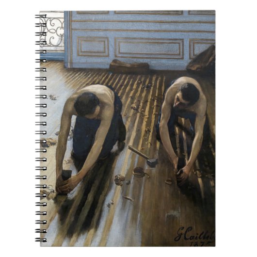 Carnet Gustave Caillebotte - Les Raboteurs de parquet (Devant)