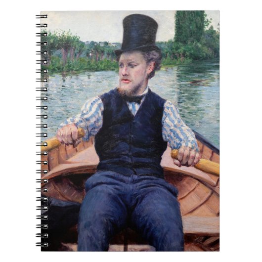 Carnet Gustave Caillebotte - Partie de bateau (Devant)