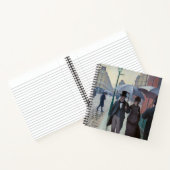 Carnet Gustave Caillebotte - Rue de Paris ; Temps de plui (Intérieur)