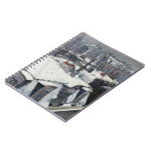 Carnet Gustave Caillebotte - Toits sous la neige (Côté gauche)