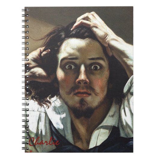 Carnet Gustave Courbet Le Désespéré _ Personalized (Devant)