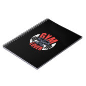 Carnet Gym Lover Gorilla (Côté gauche)