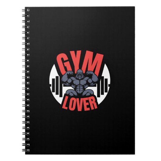Carnet Gym Lover Gorilla (Devant)