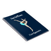Carnet Gymnaste féminine (Côté Droit)