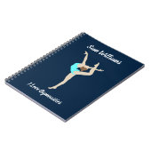 Carnet Gymnaste féminine (Côté gauche)