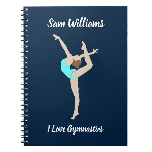 Carnet Gymnaste féminine (Devant)