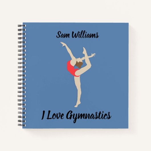 Carnet Gymnaste féminine (Devant)