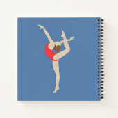 Carnet Gymnaste féminine (Dos)