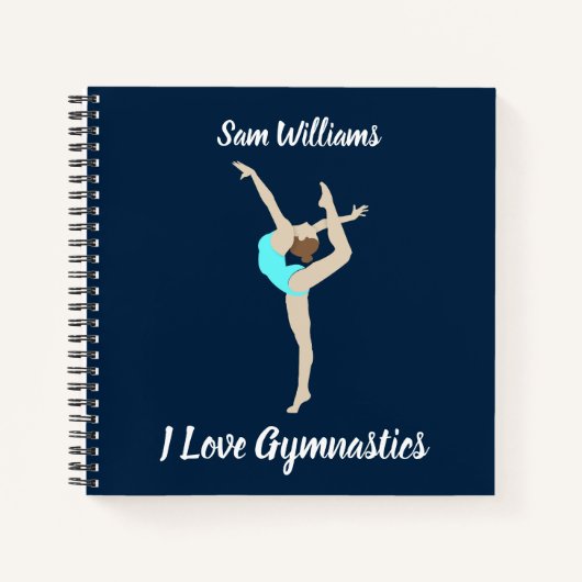 Carnet Gymnaste féminine (Devant)