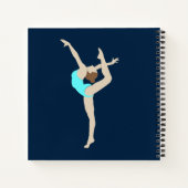 Carnet Gymnaste féminine (Dos)