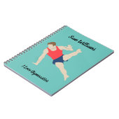 Carnet Gymnaste masculin (Côté gauche)