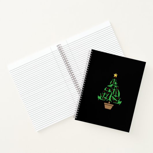 Carnet Gymnastique masculine Arbre de Noël (Intérieur)