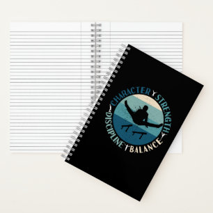 Carnet Gymnastique masculine Caractère Force Discipline