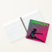 Carnet Gymnastique Watermelon Sparkle Neon Word Art (Intérieur)