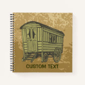 Carnet Gypsy Caravan Wagon (Devant)