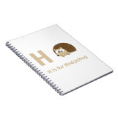 Carnet H est pour le hérisson (Côté Droit)