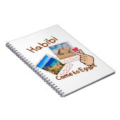 Carnet Habibi Viens en Égypte (Côté Droit)