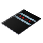 Carnet Habillement d'horizon de drapeau de Chicago (Côté gauche)