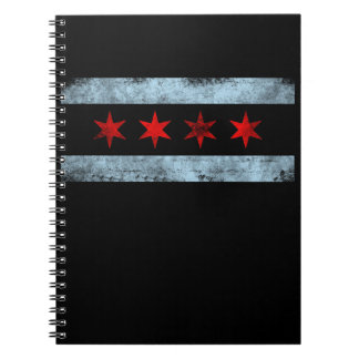 Carnet Habillement d'horizon de drapeau de Chicago