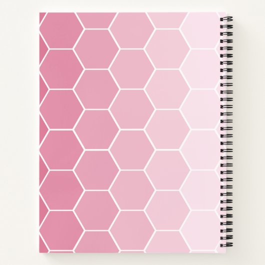 Carnet Habit Tracker Blush Pink (Dos)