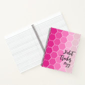 Carnet Habit Tracker Magenta (Intérieur)