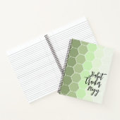 Carnet Habit Tracker Sage Green (Intérieur)