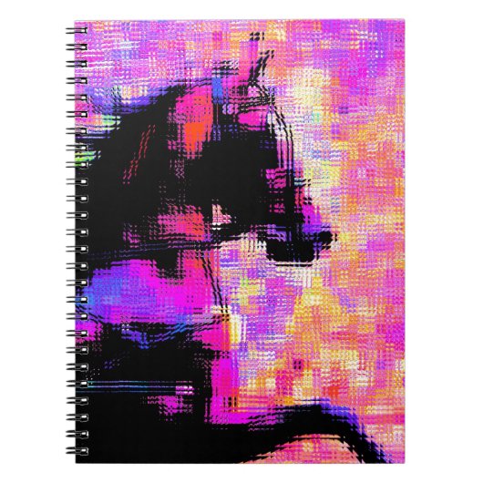 Carnet Hackney dans le harnais (Devant)