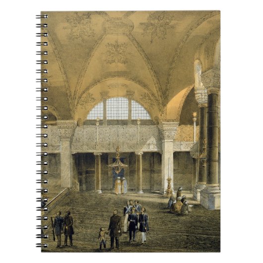 Carnet Haghia Sophia, plat 9 : la nouvelle galerie (Devant)