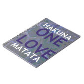 CARNET HAKUNA MATATA (Côté gauche)