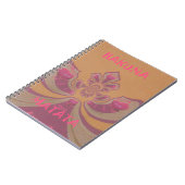 Carnet Hakuna Matata Joyeux Noël joli coeur design (Côté gauche)